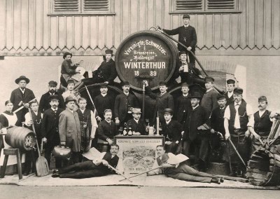 Haldengut Belegschaft damals